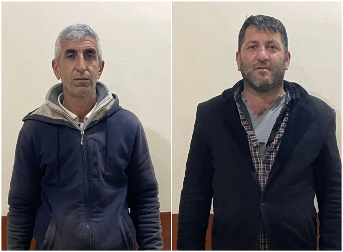 Azad edilən ərazilərə icazəsiz daxil olan şəxslər saxlanılıb