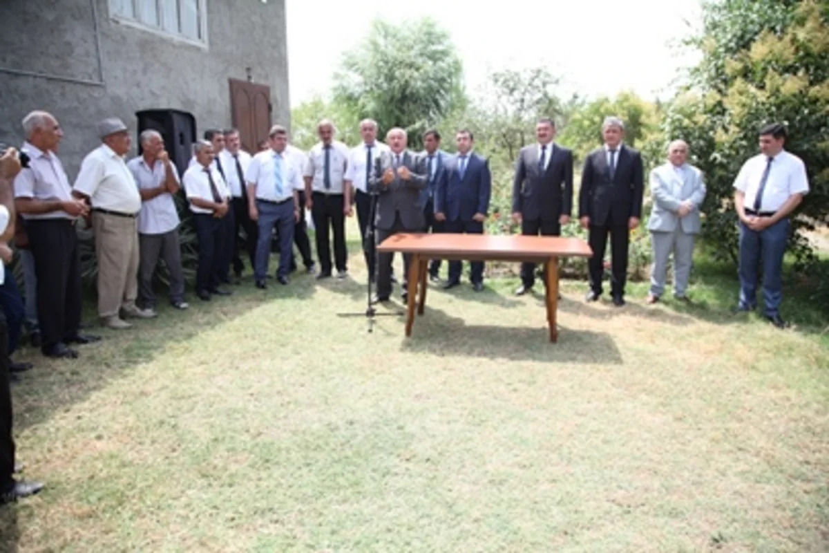 ​Masallı rayonunun iki kəndinə qaz verilib