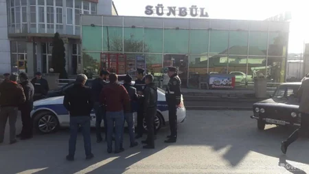 Qubada zəncirvari yol qəzası baş verib, avtomobillərə ziyan dəyib - FOTO
