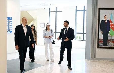 Prezident və Birinci xanım “Sea Breeze”də LANDAU Məktəbinin və “The Grand” apart hotelinin açılışında iştirak ediblər - YENİLƏNİB