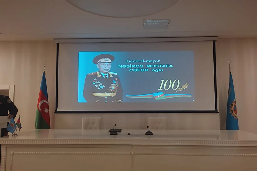 General-mayor Mustafa Nəsirovun 100 illik yubileyinə həsr edilən tədbir keçirilib