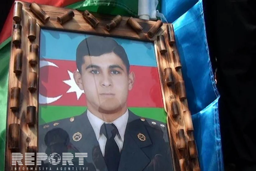 Şəhid Rəşid Mehdiyevin təltif edildiyi medal ailəsinə təqdim olunub