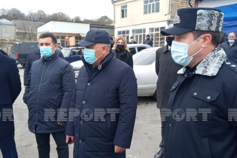 Qubada yoluxanların xəstəxanaya aparılması üçün xüsusi maşınlar ayrılıb