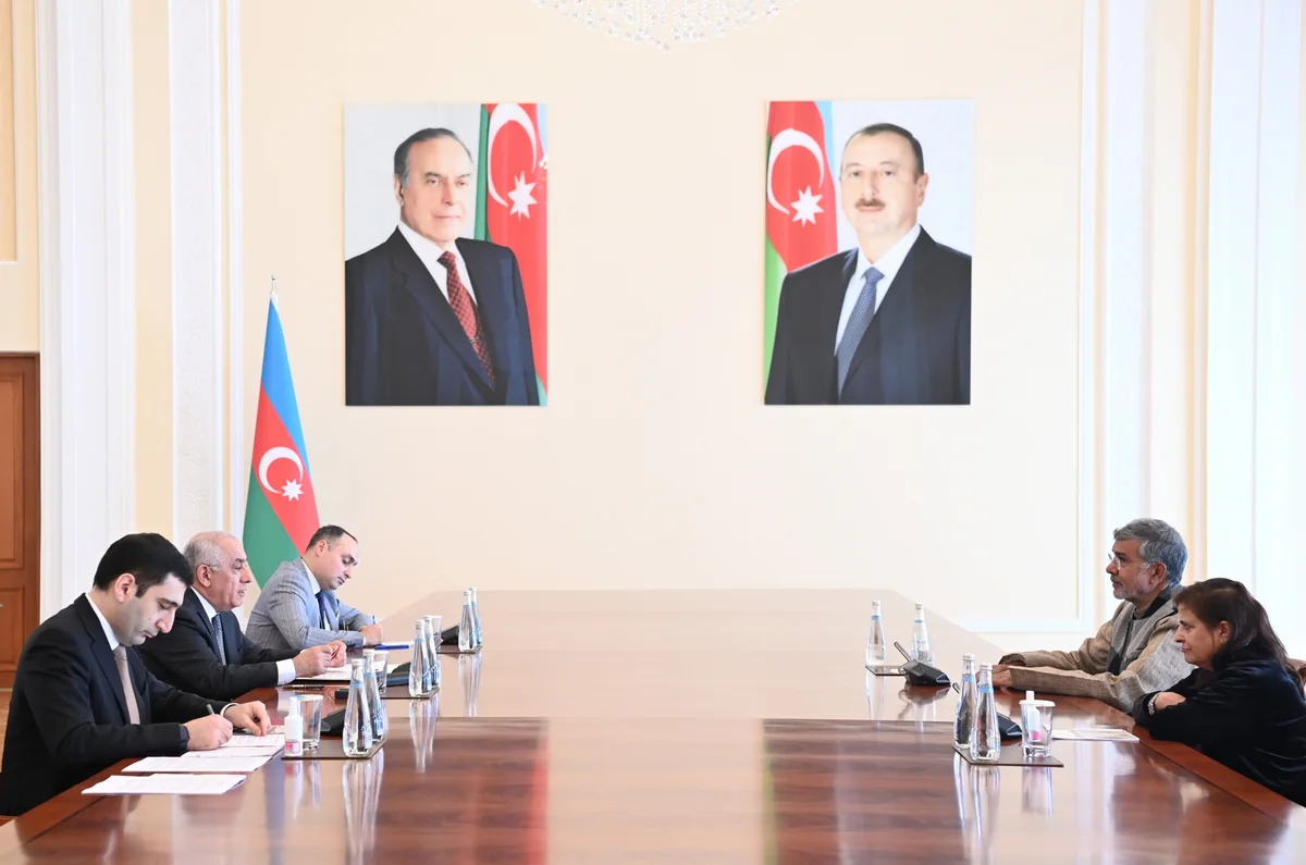 Əli Əsədov Nobel sülh mükafatı laureatı Kailaş Satyarti ilə görüşüb 