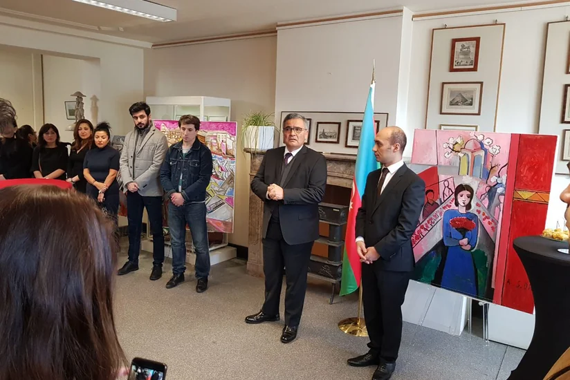 20 Yanvar şəhidlərinin xatirəsi Belçikada yad edilib
