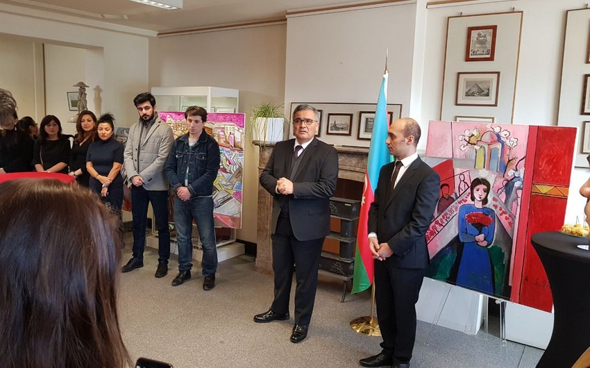 20 Yanvar şəhidlərinin xatirəsi Belçikada yad edilib
