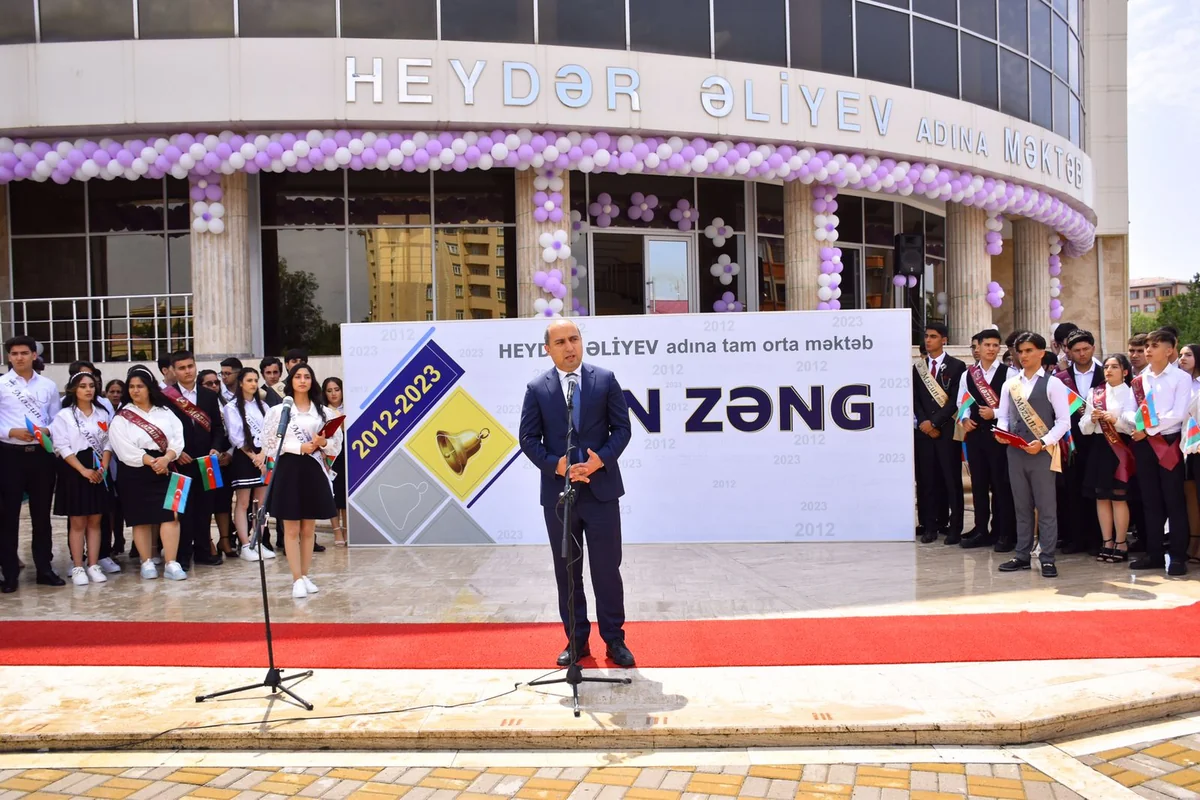 Naxçıvan məktəblərində “Son zəng” çalınıb, Emin Əmrullayev iştirak edib - YENİLƏNİB-2