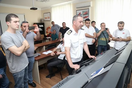 Azərbaycan Dövlət Dəniz Akademiyasının Təlim-Tədris Mərkəzinə media-tur təşkil olunub