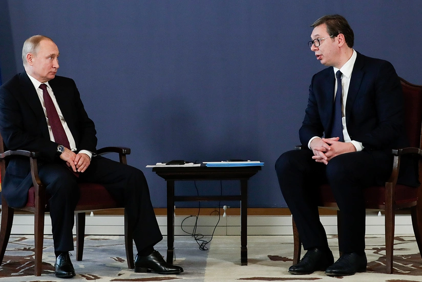 Путин извинился перед президентом Сербии из-за поста Захаровой