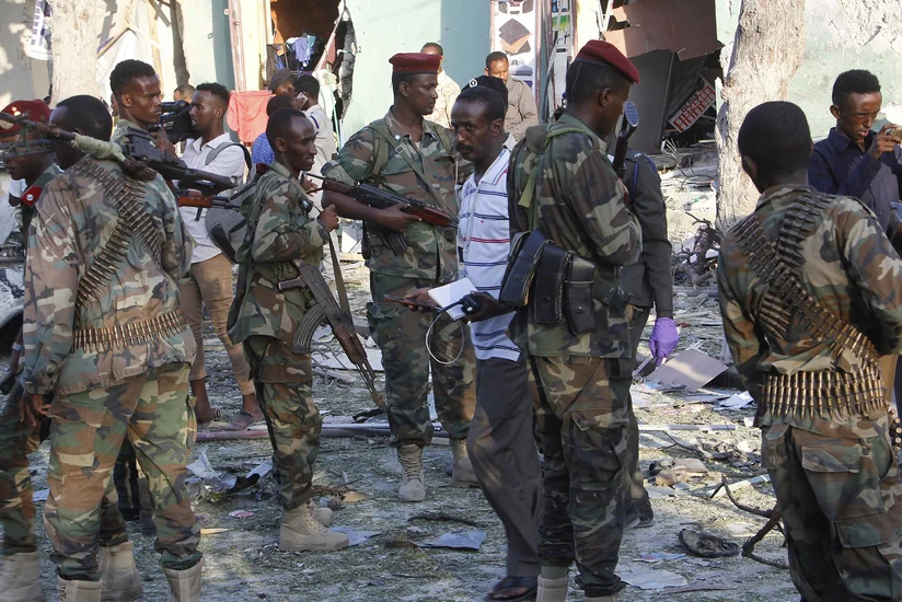 Somalidə terror aktı zamanı generallar da daxil olmaqla 35 nəfər həlak olub