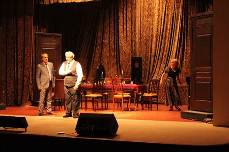 “Cəhənnəm sakinləri” tamaşası Şamaxıda nümayiş etdirilib