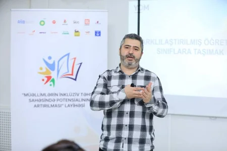 Müəllimlərin inklüziv təhsili ilə bağlı təlim keçirilib