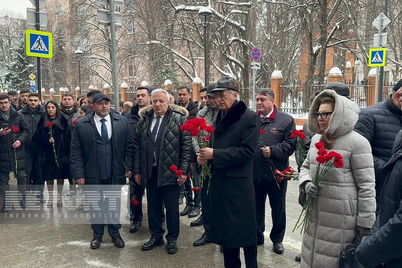 В посольстве Азербайджана в России почтили память шехидов 20 Января