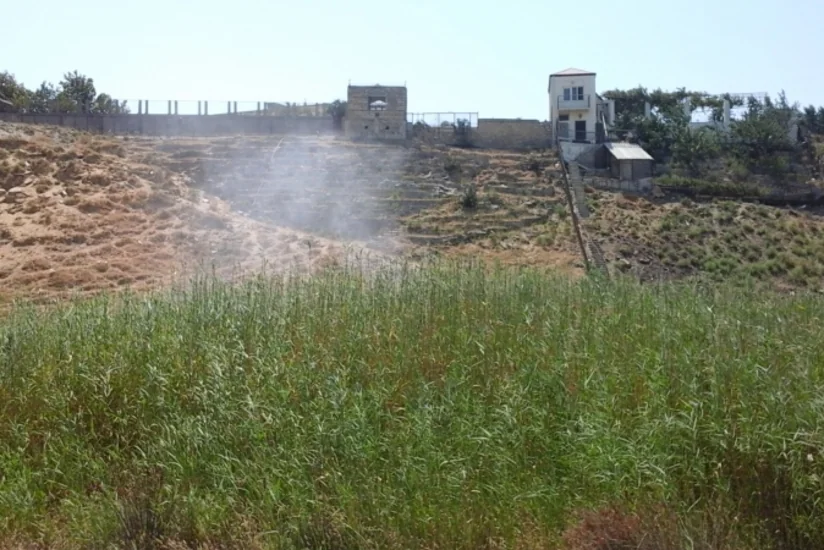Azərbaycanda ​Xəzər sahilində 500 ha əraziyə Asiya çəyirtkələrinə qarşı dərman çilənib