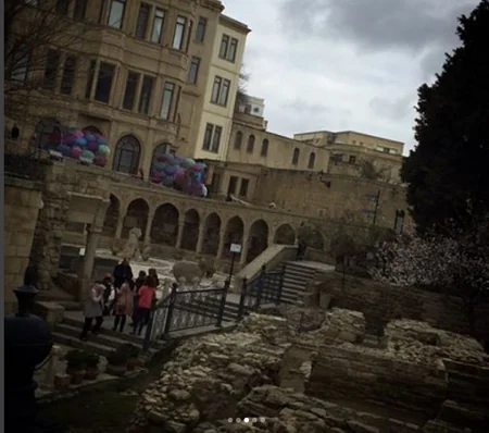 Almaniya milli komandası Bakıda şəhər gəzintisinə çıxıb