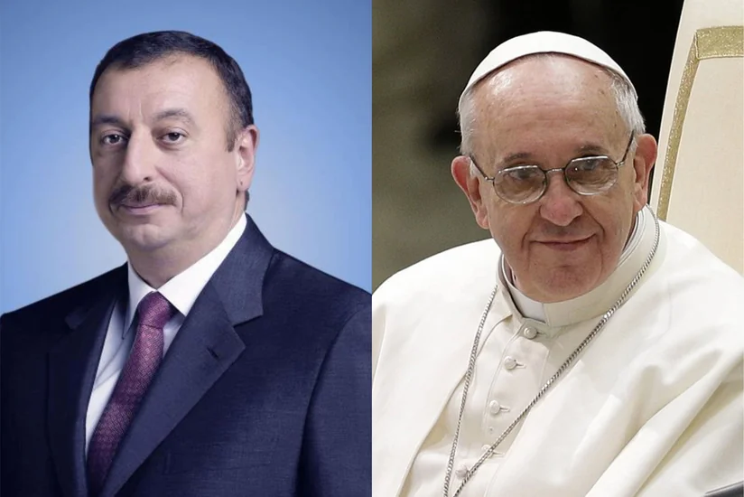 Папа Римский направил президенту Азербайджана поздравительное письмо