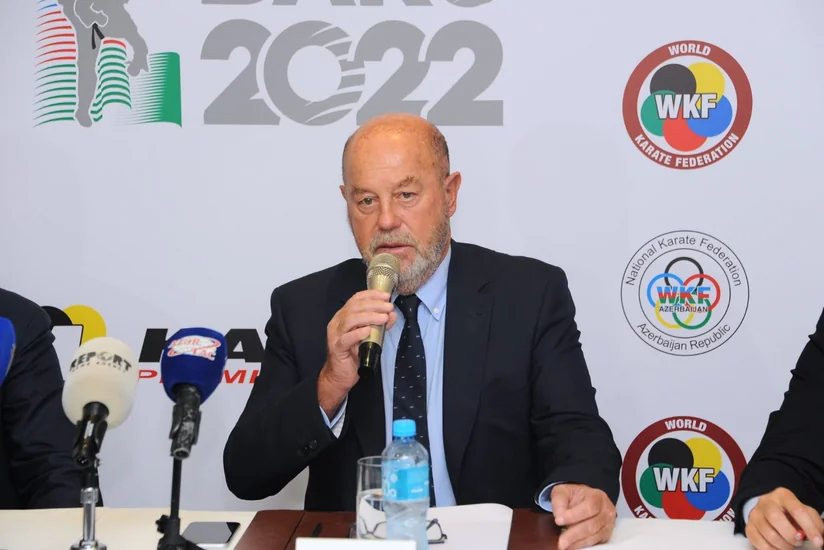 WKF prezidenti: Karatenin Los-Anceles olimpiadasına salınması üçün iş gedir