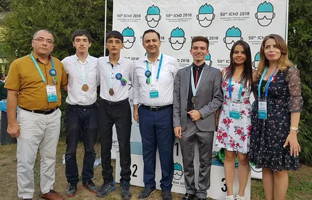 Azərbaycanlı şagirdlər beynəlxalq olimpiadada 3 medal qazanıblar