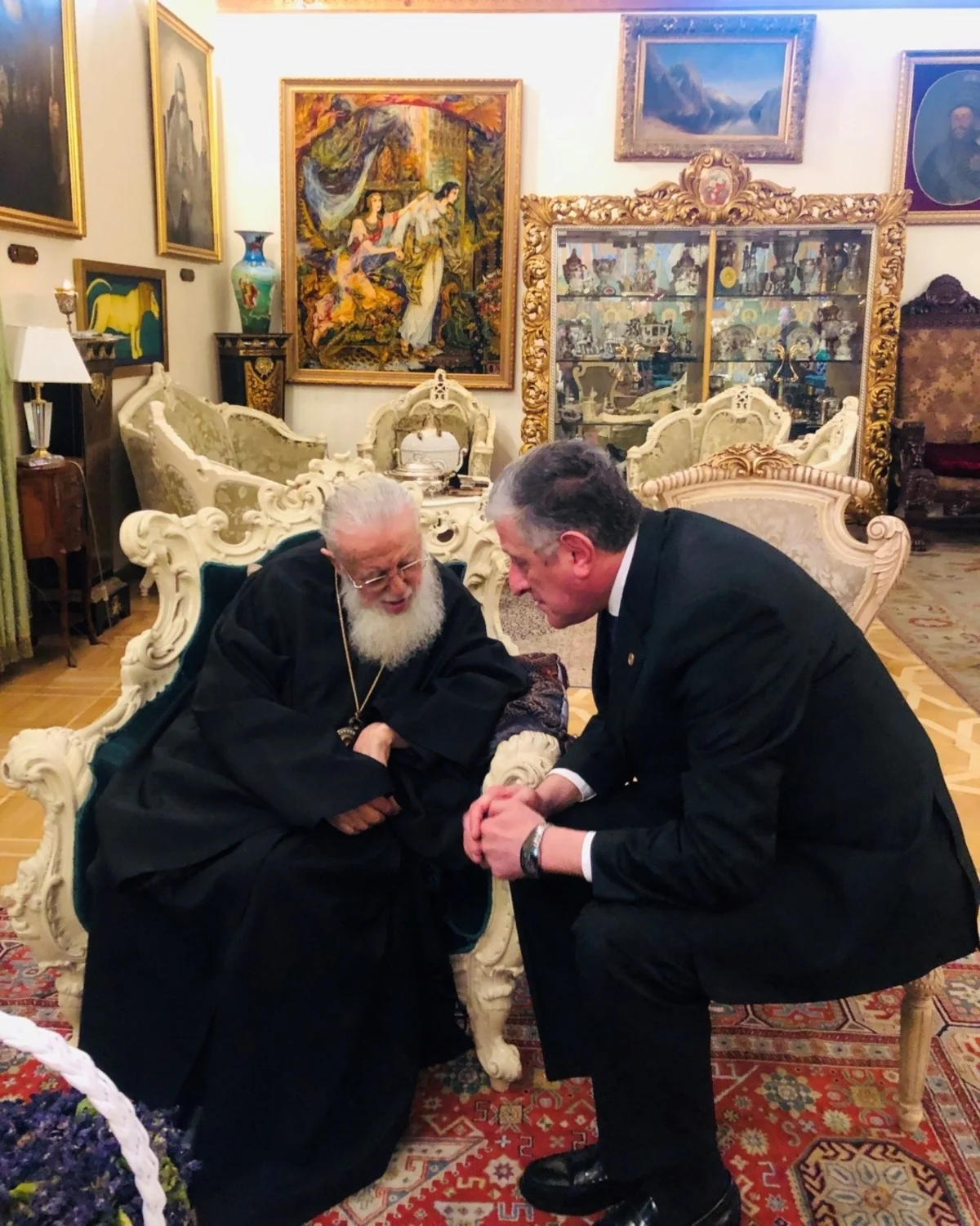 Azərbaycan səfiri Gürcüstan patriarxı ilə görüşüb