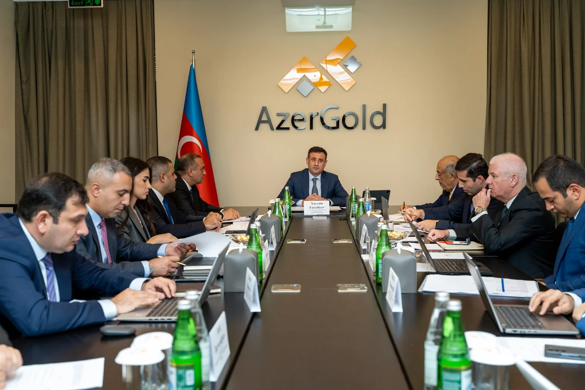 “AzerGold”da hasilatın pay bölgüsü haqqında Saziş üzrə yeni Rəhbər komitənin ilk iclası keçirilib