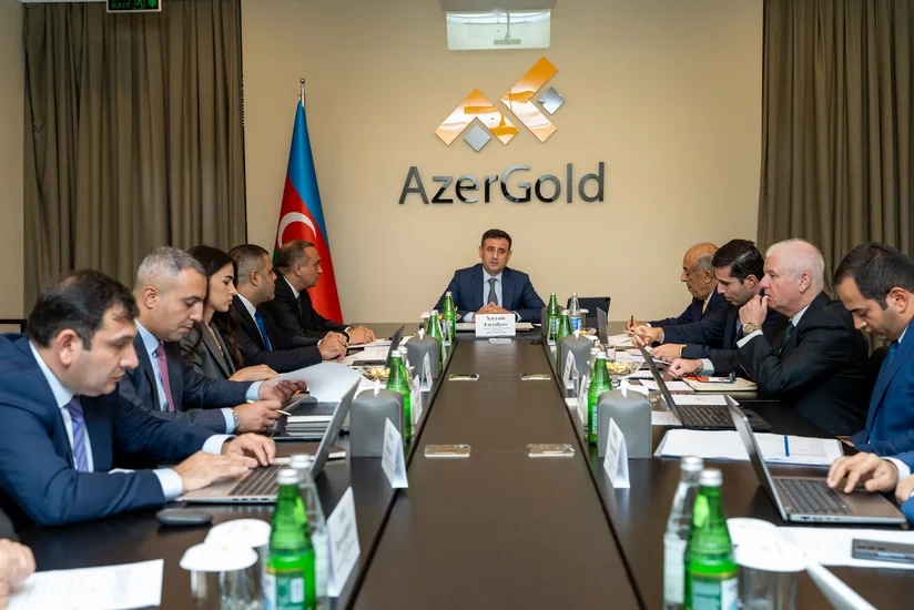 “AzerGold”da hasilatın pay bölgüsü haqqında Saziş üzrə yeni Rəhbər komitənin ilk iclası keçirilib