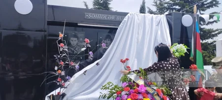 Şabranda şəhidlər bulağının açılışı olub