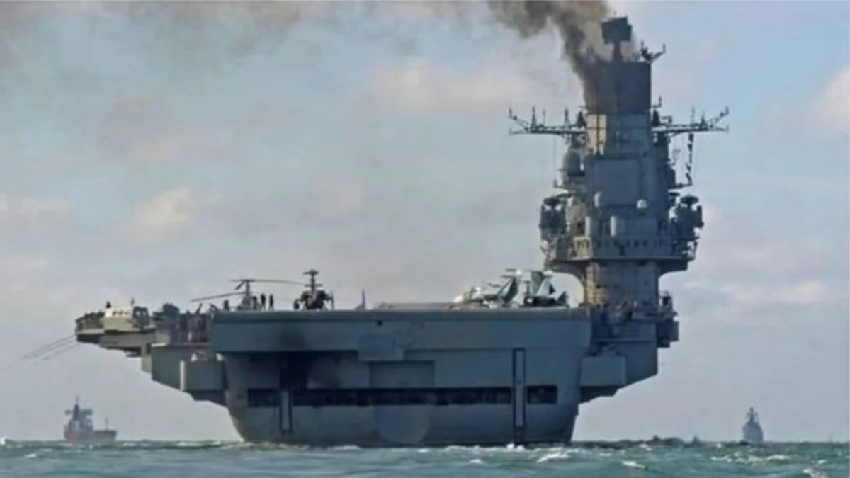 Минобороны России подтвердило аварию МиГ-29К у берегов Сирии