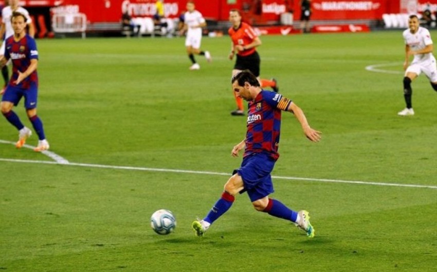 Messi ad günündən öncə Barselonada yeni göstəriciyə imza atıb