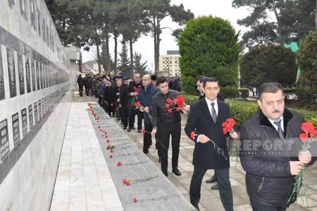 Lənkəran, Salyan,  Cəlilabad, Biləsuvar və Zərdabda 20 Yanvar şəhidlərinin xatirəsi anılıb