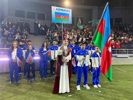 Qazaxıstanda II Türk Dövlətləri Universiadasının açılış mərasimi keçirilib