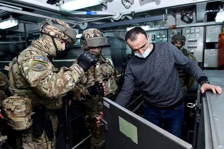 Азербайджанские военные моряки приняли участие в оценочных учениях НАТО