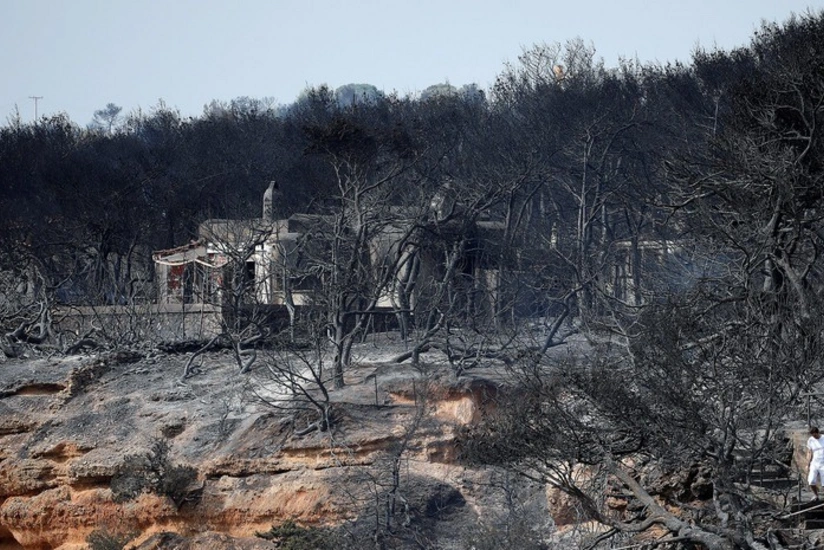 Yunanıstanda meşə yanğınları nəticəsində 99 nəfər ölüb