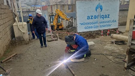 Азеригаз: В Ясамальском районе восстановлено газоснабжение