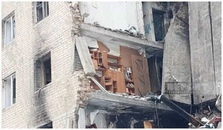 Фоторепортаж из Бахмута, где идут тяжелые бои