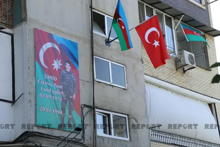 Şəhidlərin xatirəsinə həsr olunan xatirə kompleksinin açılış mərasimi keçirilib