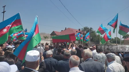 Birinci Qarabağ müharibəsində şəhid olan Abış Məhəmmədov dəfn olunub - VİDEO - YENİLƏNİB