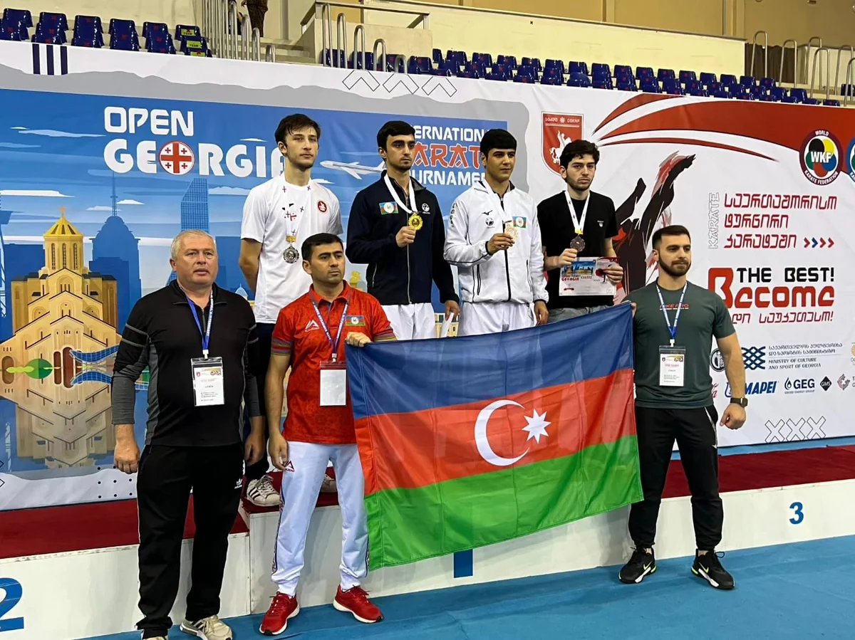 Azərbaycan karateçiləri Gürcüstanda keçirilən beynəlxalq turnirdə 13 medal qazanıb