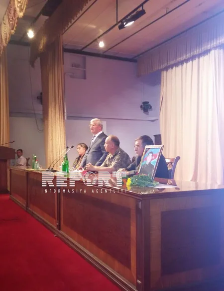 ​Ağcabədidə şəhidin medalı ailəsinə təqdim edilib - FOTO