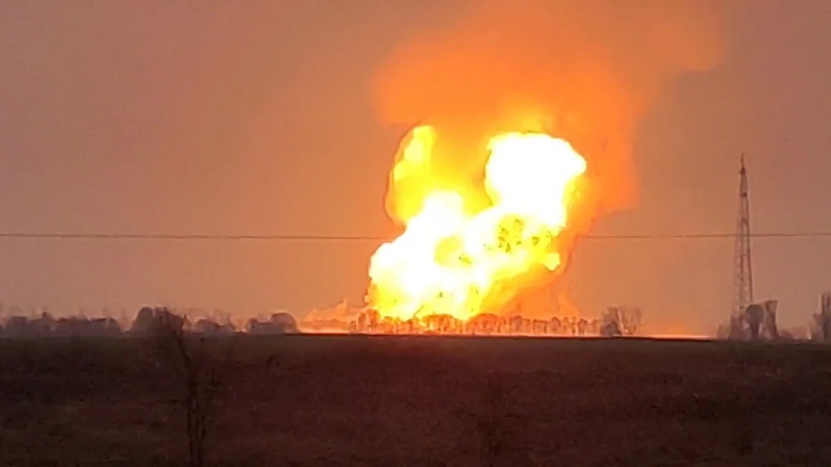 На юго-западе Тегерана загорелся газопровод
