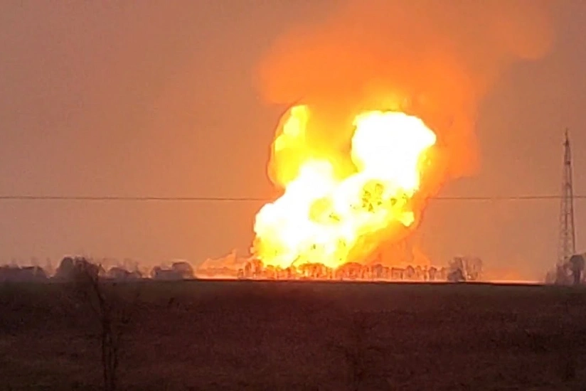 На юго-западе Тегерана загорелся газопровод