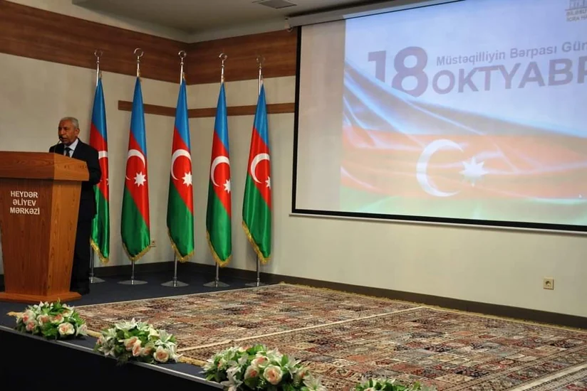 Biləsuvarda “Müstəqilliyimizin zəfər salnaməsi” adlı elmi-praktik konfrans keçirilib