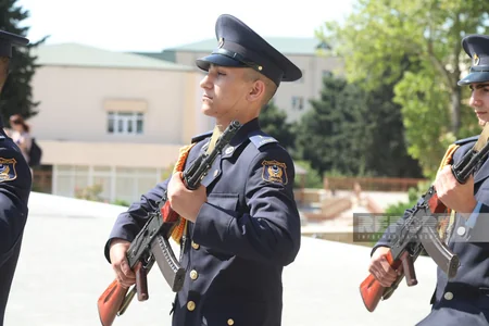 Cəmşid Naxçıvanski adına Hərbi Liseydə kursantların növbəti buraxılış mərasimi olub