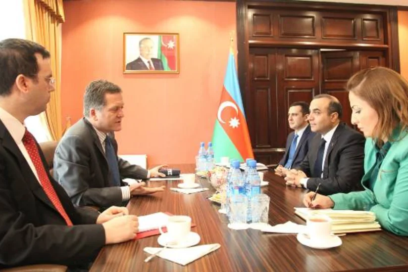 Azay Quliyev Türkiyə səfiri ilə əməkdaşlıq məsələlərini müzakirə edib