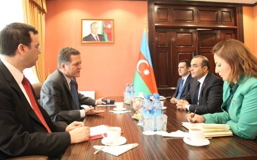 Azay Quliyev Türkiyə səfiri ilə əməkdaşlıq məsələlərini müzakirə edib