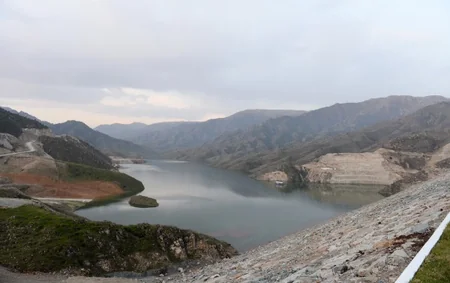 President Ilham Aliyev attended the opening of Shamkirchay water reservoir