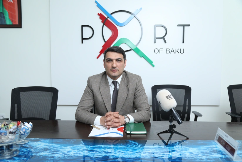 Port of Baku: Large volume of cargo passing through North Corridor will be regularly directed to Middle Corridor