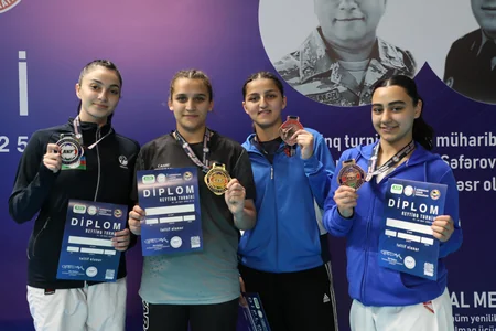Bakıda şəhidlərin xatirəsinə həsr olunmuş karate üzrə reytinq turniri keçirilib