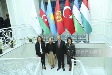 Şimali Kipr Prezidenti Beynəlxalq Türk Mədəniyyəti və İrsi Fondunda olub