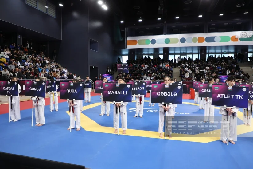 Taekvondo üzrə Azərbaycan birincilikləri və çempionatının açılış mərasimi keçirilib