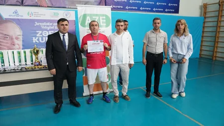 Reportun Füzuli komandası Heydər Əliyevin xatirə turnirində bürünc medal qazanıb
